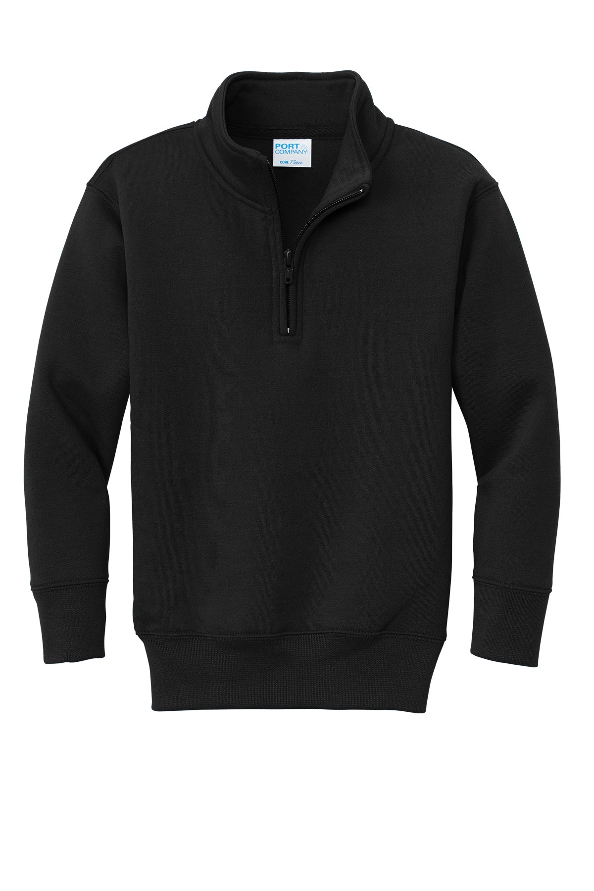 Embroidered Youth Core Fleece 1/4-Zip Pullover Sweatshirt
