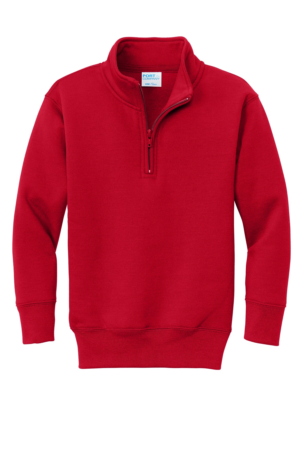 Embroidered Youth Core Fleece 1/4-Zip Pullover Sweatshirt
