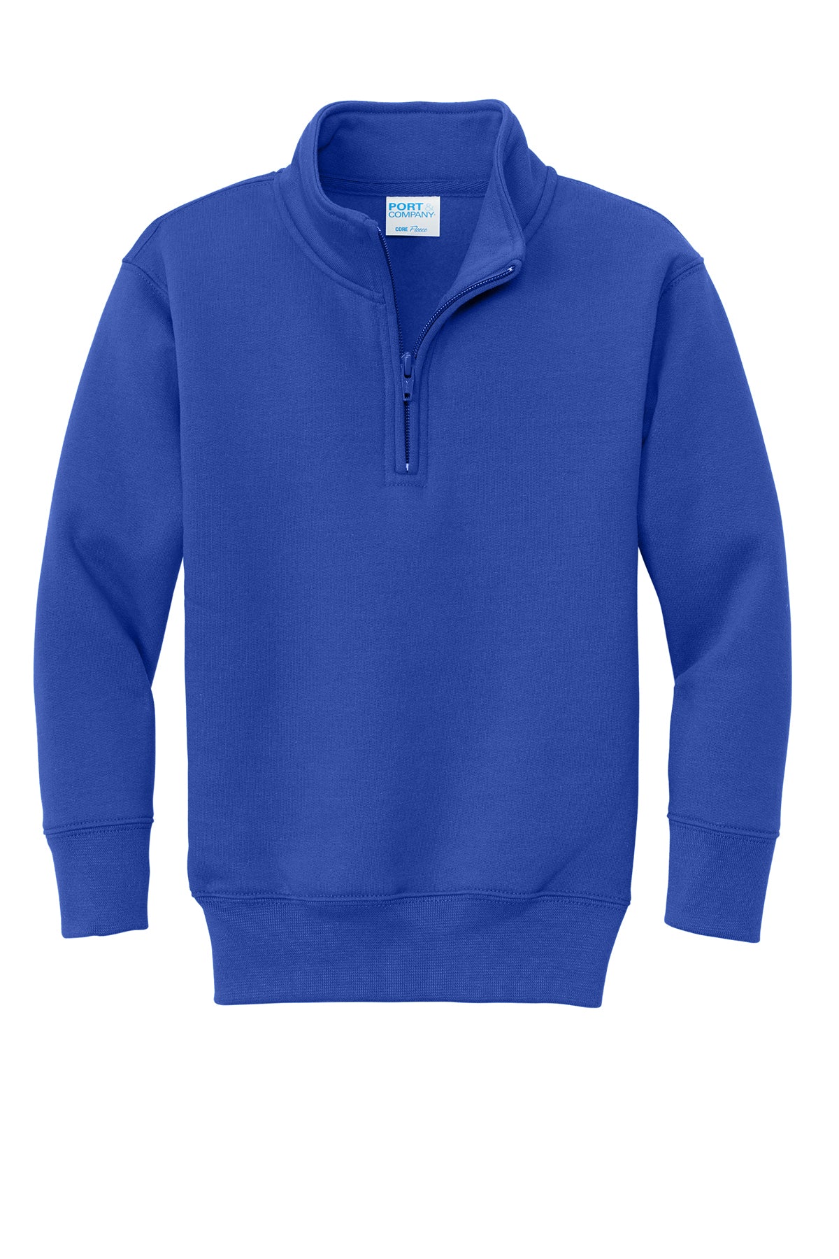 Embroidered Youth Core Fleece 1/4-Zip Pullover Sweatshirt