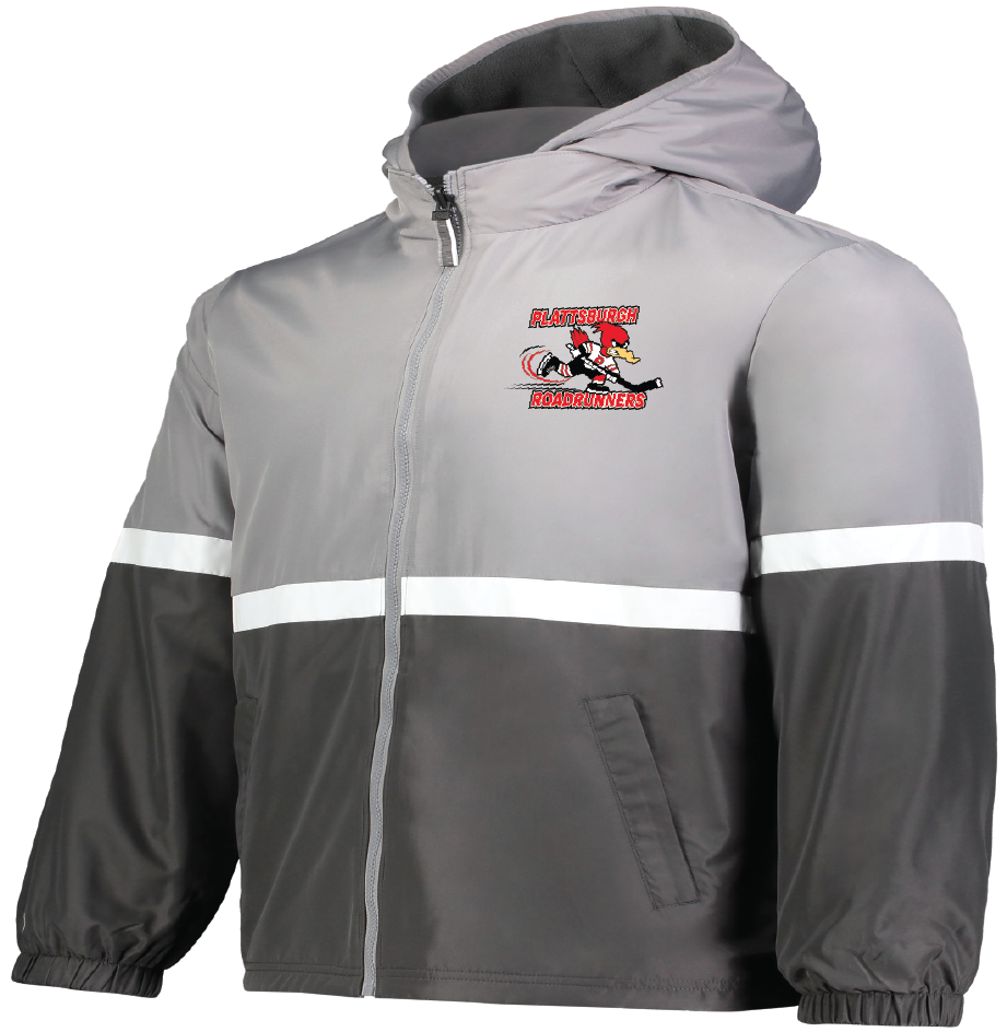 Embroidered Turnabout Reversible Jacket