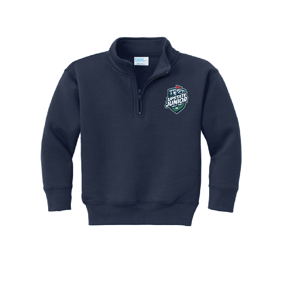 Embroidered Youth Core Fleece 1/4-Zip Pullover Sweatshirt