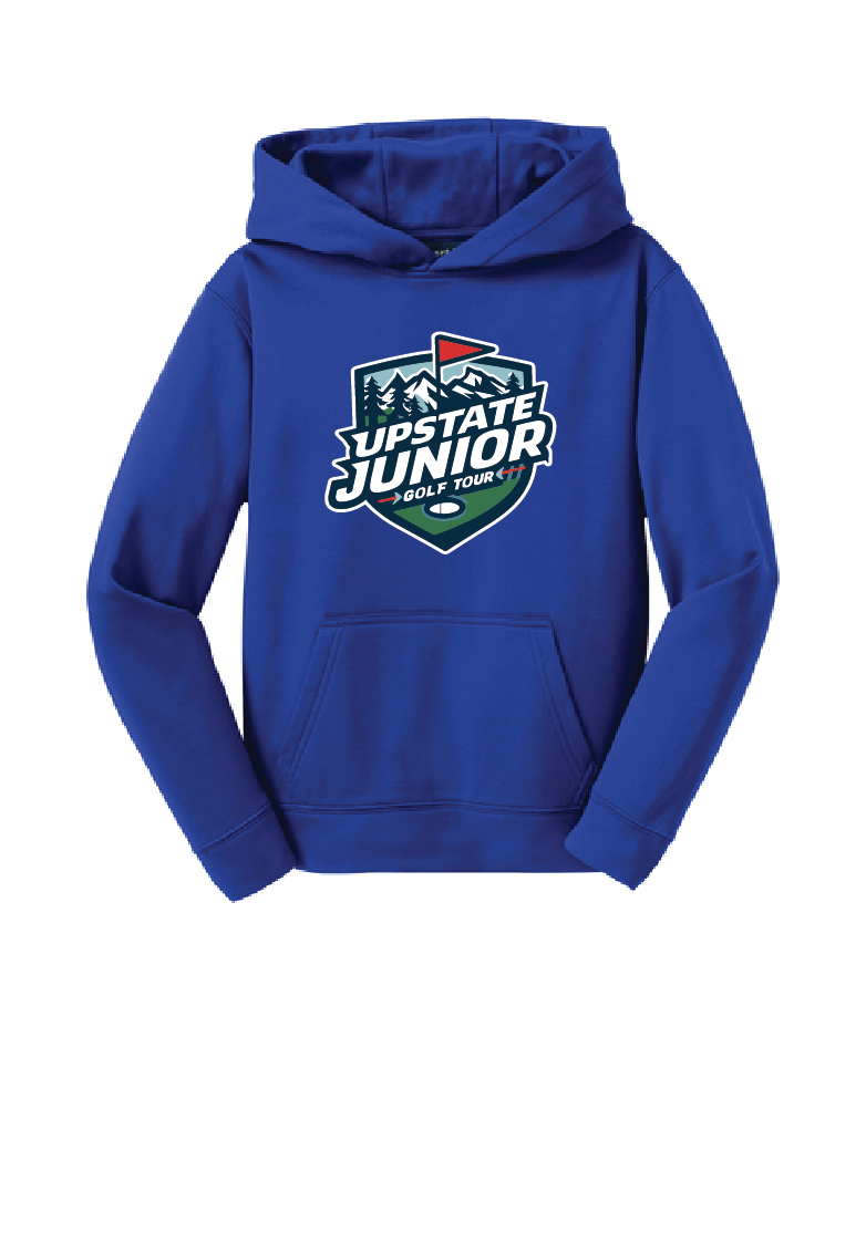 Youth Sport-Wick® Fleece Hooded Pullover