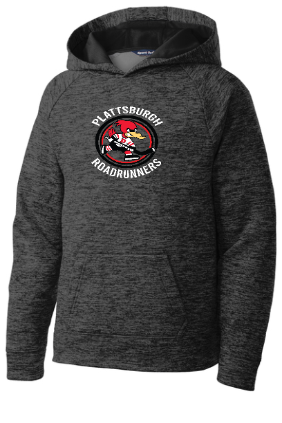 Adult and Youth Electric Heather Fleece Hooded Pullover
