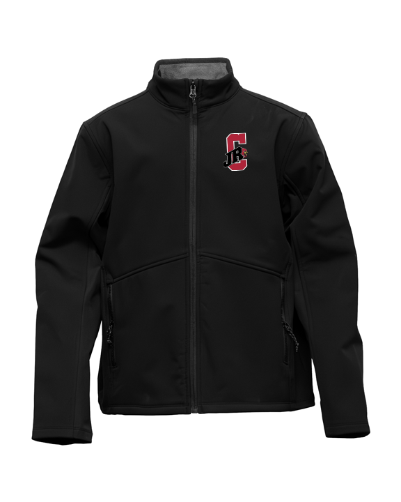 Youth Softshell Jacket with Embroidered Logo