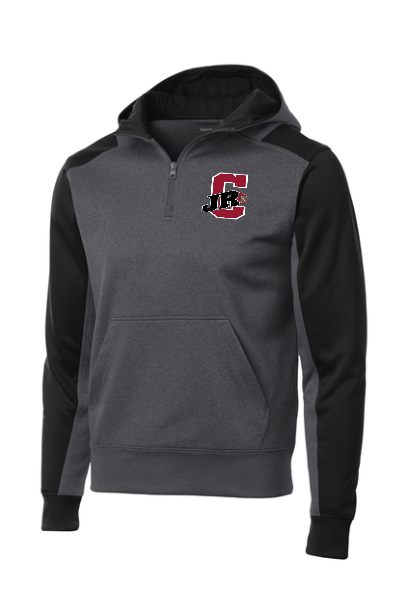 Tech Fleece Colorblock 1/4-Zip Hooded Sweatshirt