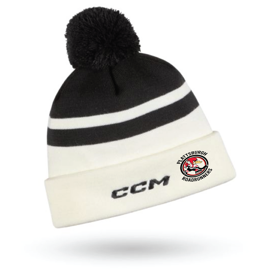 CCM Team Fleece Pom Beanie