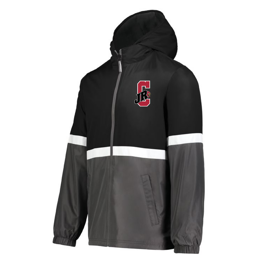 Adult Turnabout Reversible Jacket with Embroidered Logo