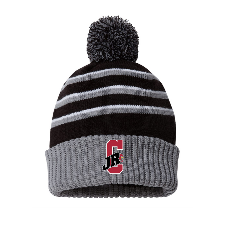 Pom Cuffed Beanie