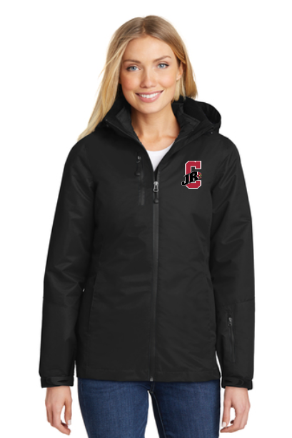 Black Ladies Vortex Waterproof 3-in-1 Jacket