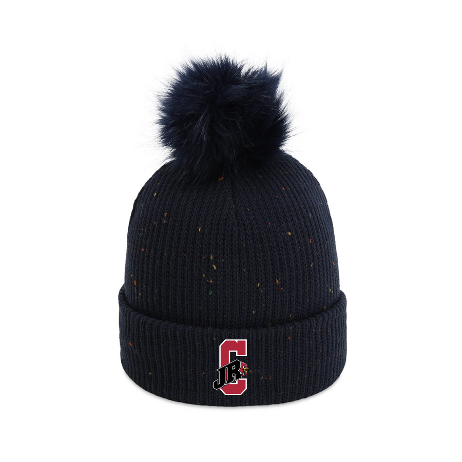 The Montage Pom Cuffed Beanie