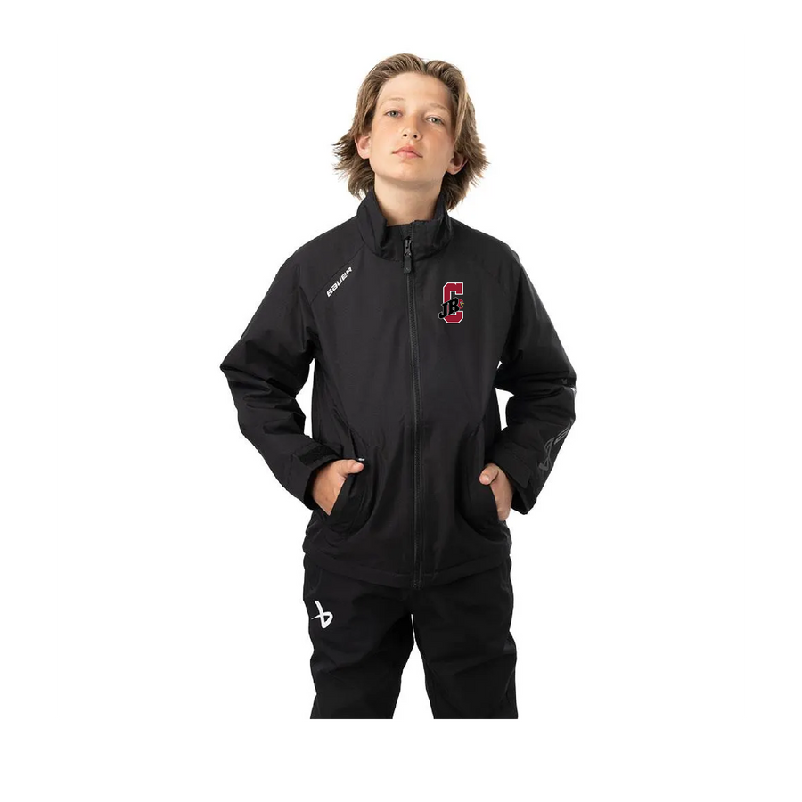 Youth Bauer Supreme Lightweight Jacket with Embroidered Logo