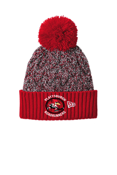 Marled Knit Pom Beanie